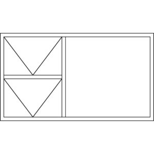 Casement 30.5 Top Hung Window - PTT2112 (2090 x 1190)